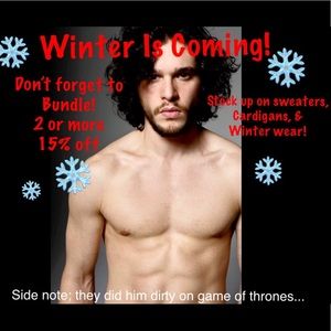 Winter clothing! Women’s, children’s, and baby’s.